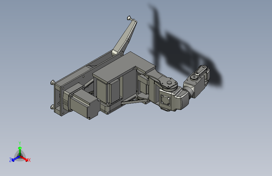 6Dof Robot Arm 6自由度机械臂3D数模图纸 STP格式