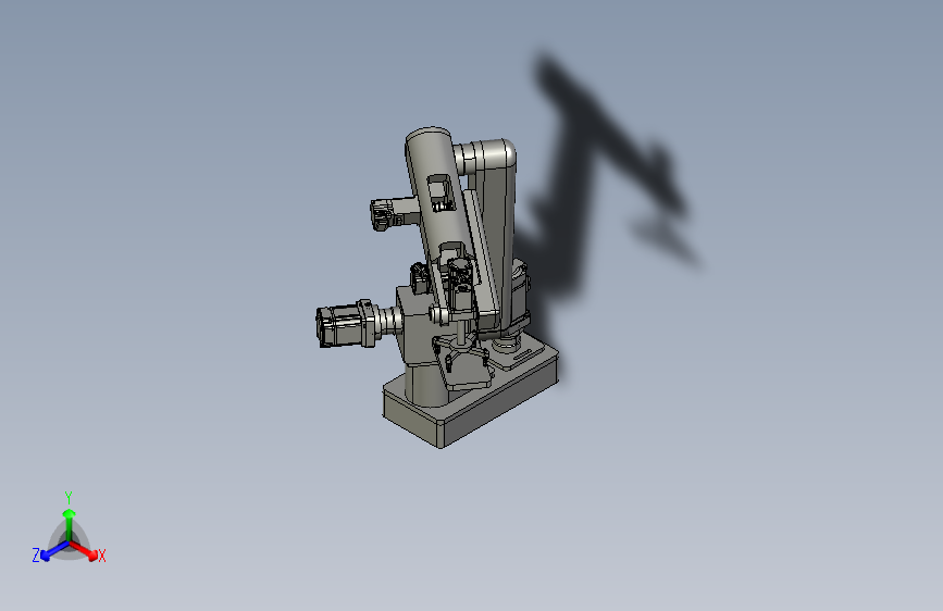 Arm视觉机械臂机器人3D数模图纸 STEP格式