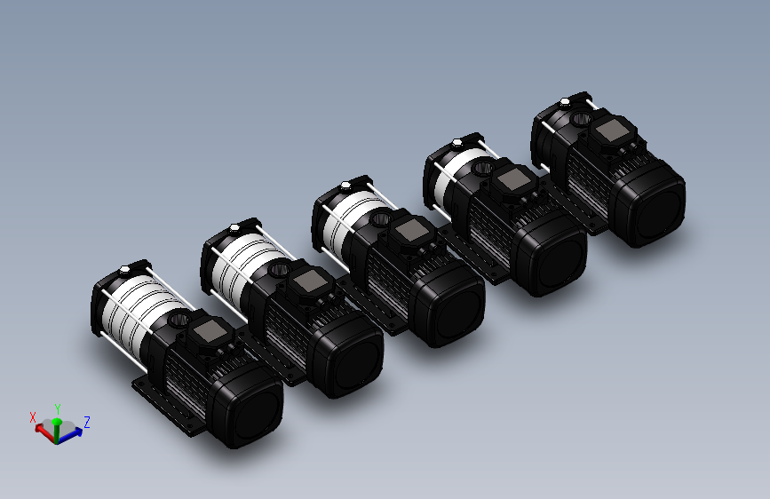 凌霄CMH4系列多级水泵1404858==40_SOLIDWORKS 2016_模型图纸下载 – 懒石网