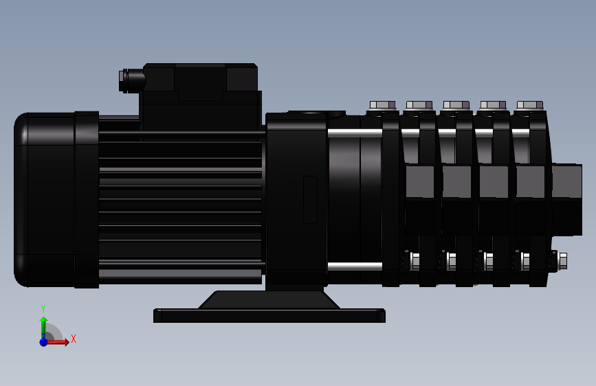 凌霄CMH4系列多级水泵1404858==40_SOLIDWORKS 2016_模型图纸下载 – 懒石网