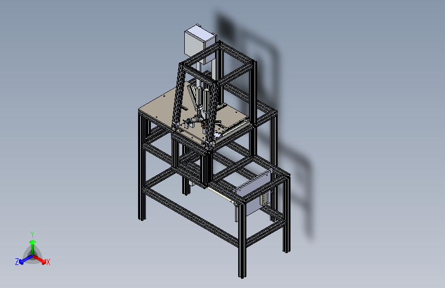 Pipe Testing管道试验机3D图纸 STEP格式