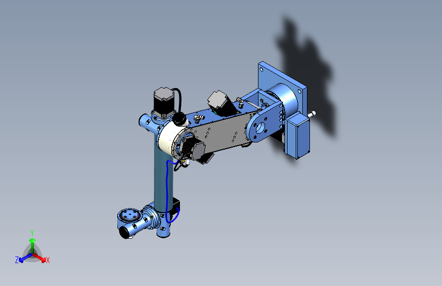 Robot Arm自制六轴机械臂3D数模图纸 STP格式