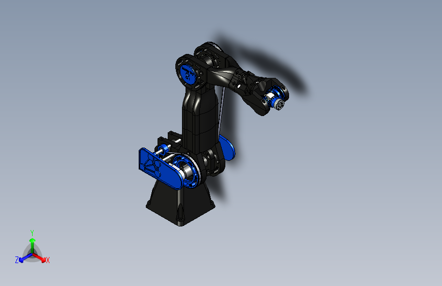 Robot Many机械臂模型3D图纸 STEP格式