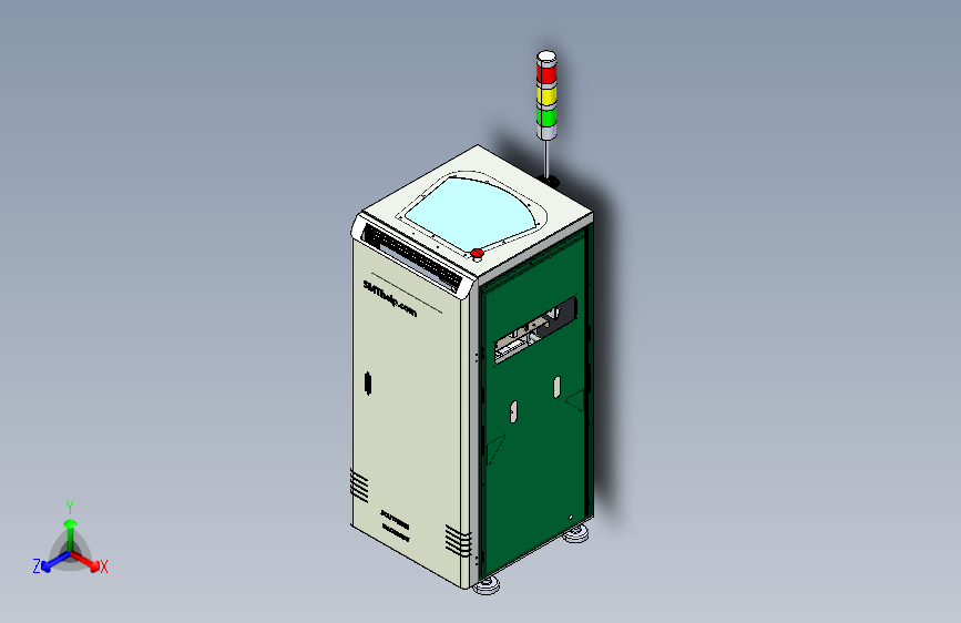 SMT PCB翻转输送机构3D图纸 STEP格式