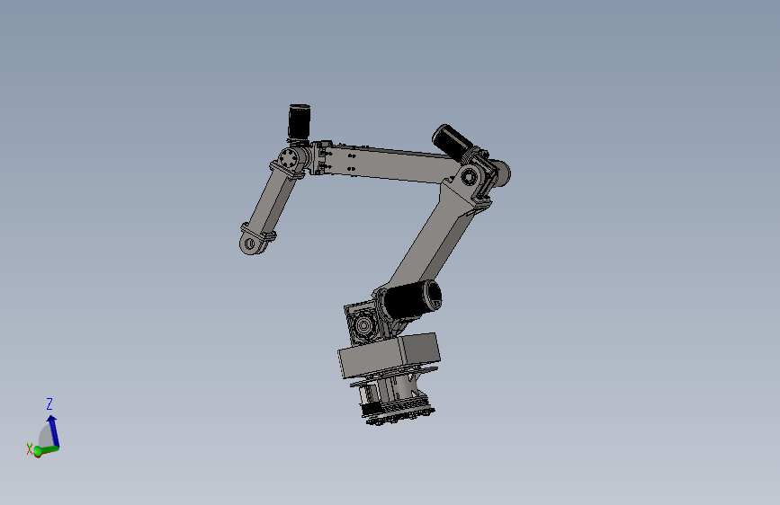 steel robotics工业机械臂3D数模图纸 Solidworks设计