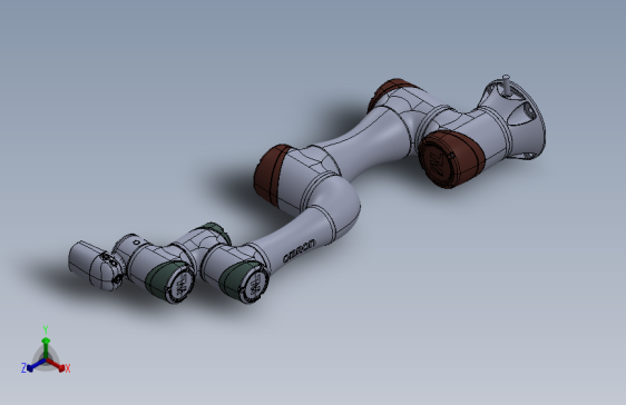 TM Cobot协作机器人机械臂3D图纸 Solidworks设计 附STP