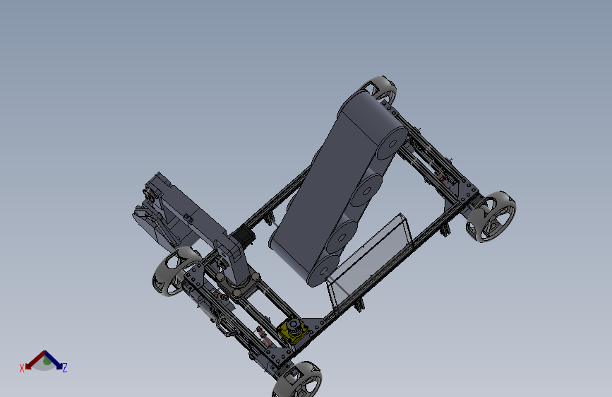 ucla bruins月球车模型3D图纸 Solidworks设计