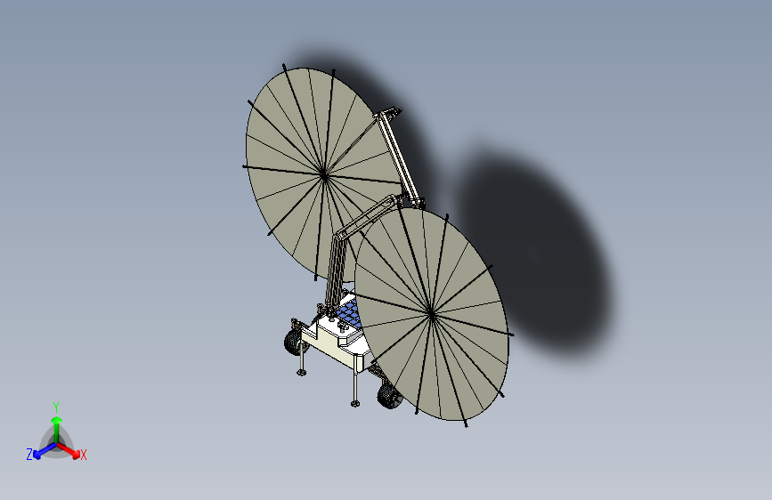 ULTRAFLEX月球探测车3D数模图纸 STEP格式