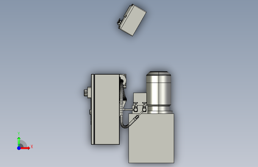 电控液压系统模型358155_SOLIDWORKS _模型图纸下载 – 懒石网