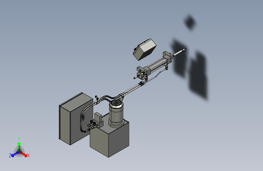 电控液压系统模型358155_SOLIDWORKS _模型图纸下载 – 懒石网