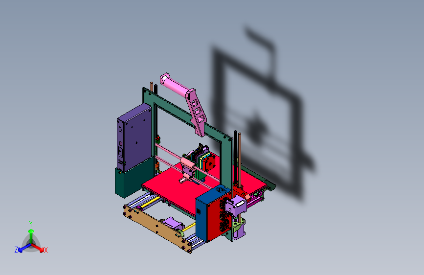 教育型桌面级3D打印机