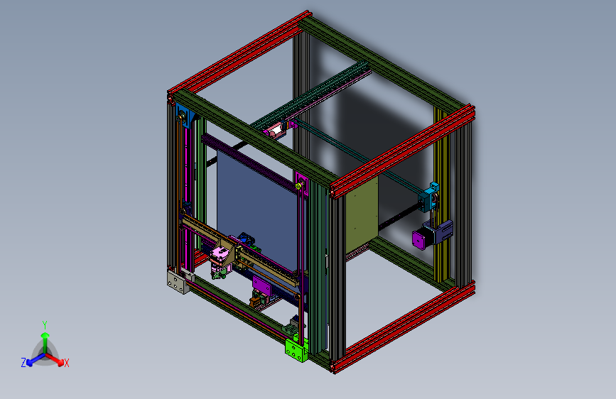 开源MK3S型材框架套件3D打印机