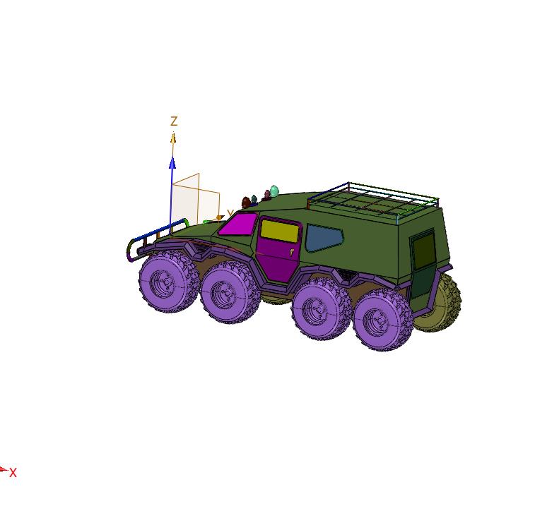 萨满8x8ATV全地形越野车