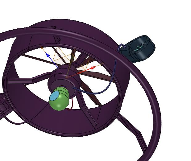 手势智能悬浮飞碟
