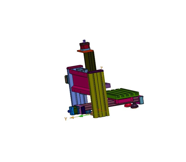 小型铣钻一体钻床