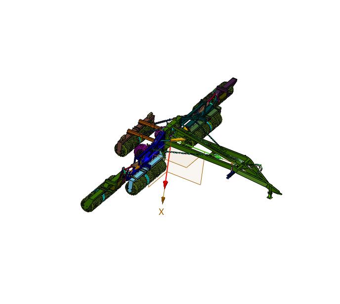 硬土超大型翻转耕地机