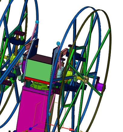 张力便捷可调式的钢带放卷机