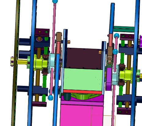 张力便捷可调式的钢带放卷机
