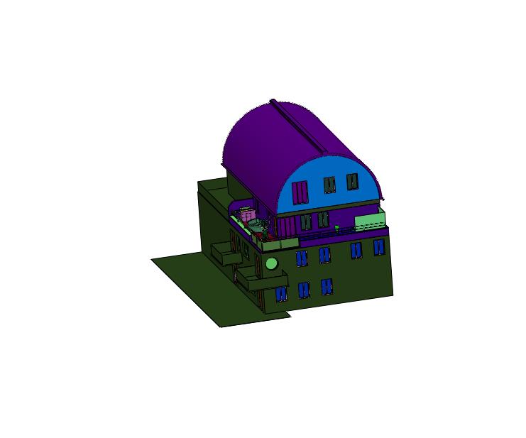 住宅建筑楼房3d模型