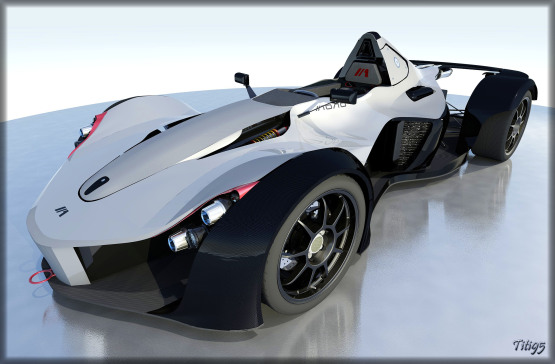 BAC MONO单座跑车模型3D图纸