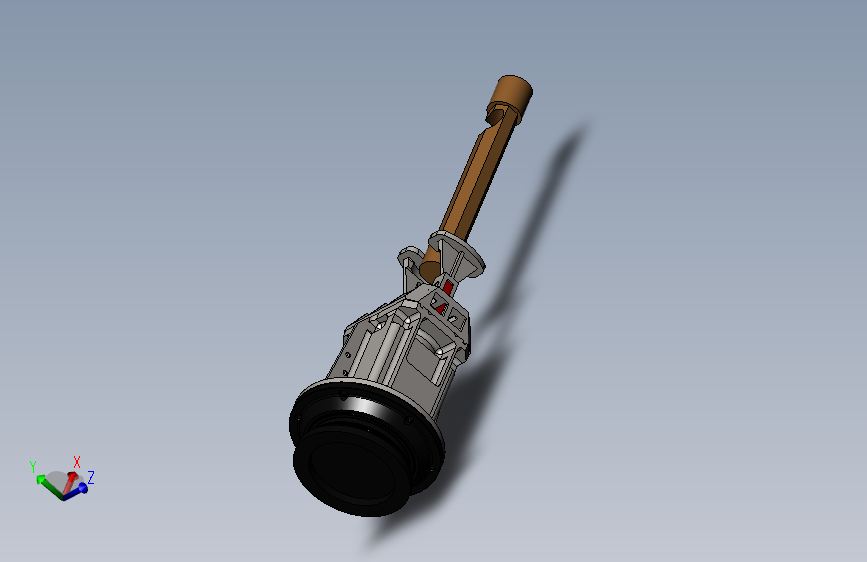 kuka工业机器人(型号不详)外壳模型3D图纸 solidworks2014设计