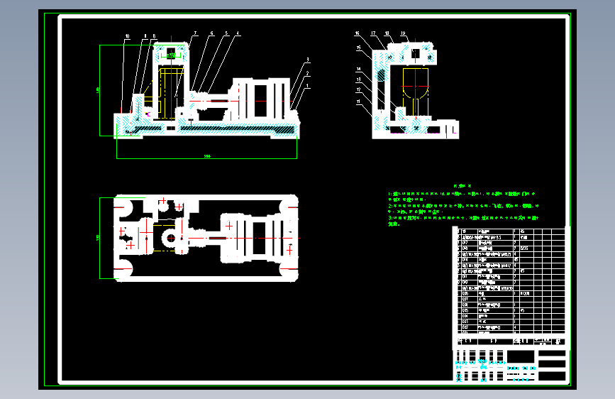 CA6140车床拨叉831003的钻φ22花键底孔夹具设计及加工工艺装备-气缸夹紧含4张CAD图