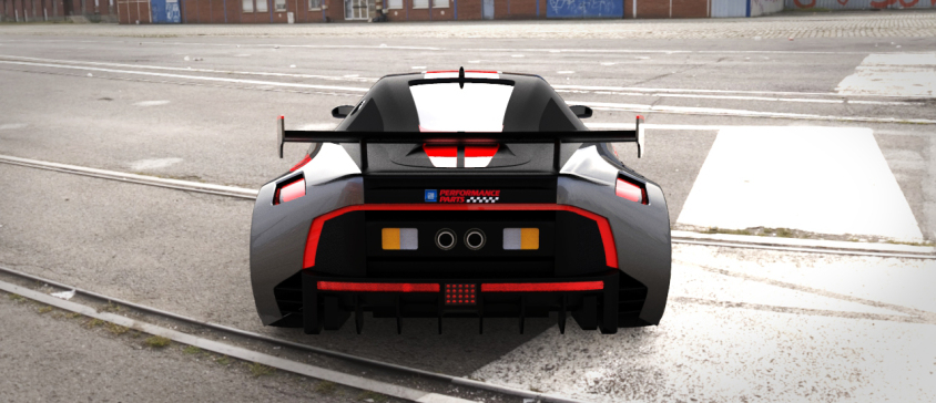 Super Car 超级跑车3D图纸(Rhino设计)
