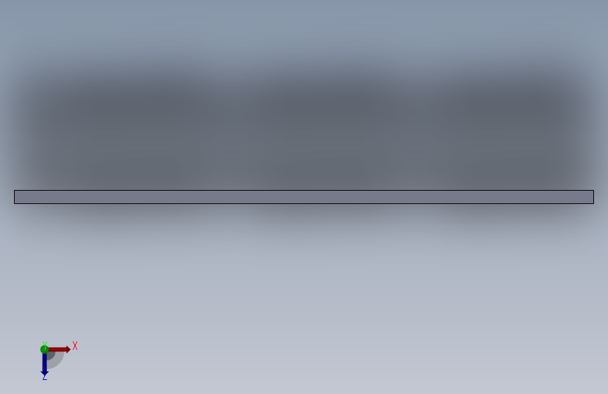 钻台运输船模型3D图纸 solidworks设计 俯视图