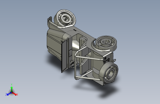 玩具吉普车模型3D图纸