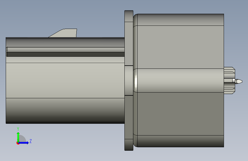 MX150L 连接器194280007_stp 左侧视图