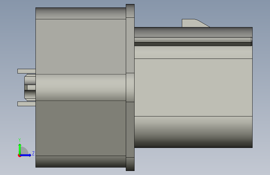 MX150L 连接器194280022_stp 左侧视图