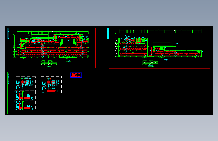 UPS应急电源系统图_AutoCAD 2000_模型图纸下载 – 懒石网