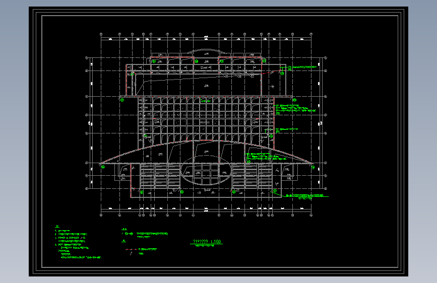 图书科技楼电气设计图