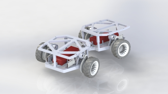 车辆 4WD 旋转架