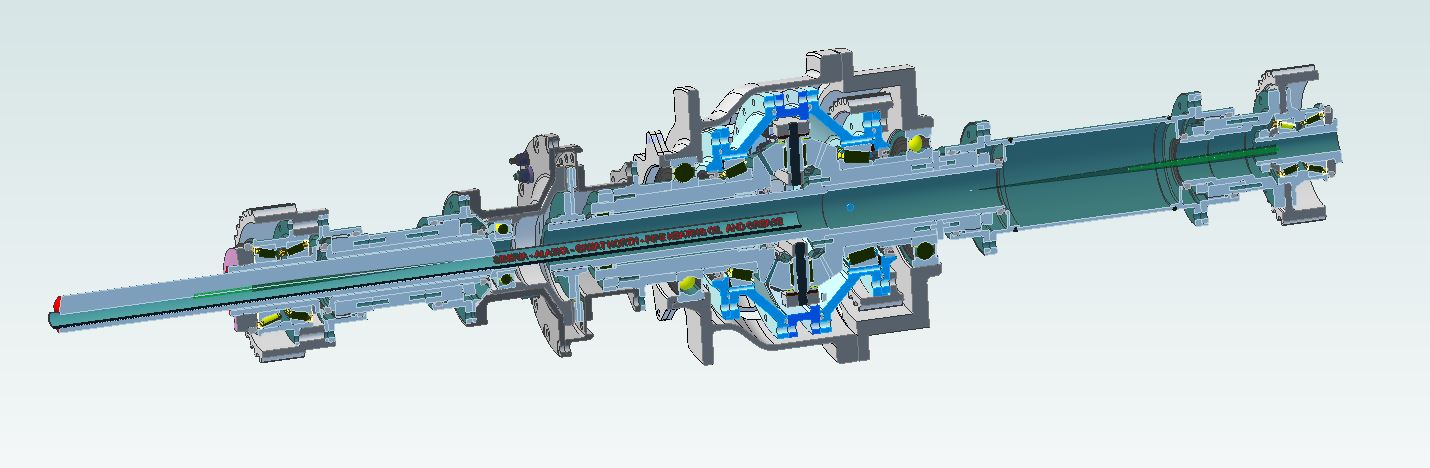三轮车差速器结构3D图纸 STP格式