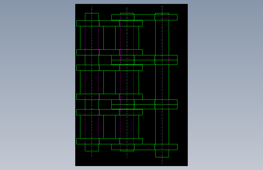 dreifach rollenkette -澳斯塔尔，根据DIN 8187 - ISO 606