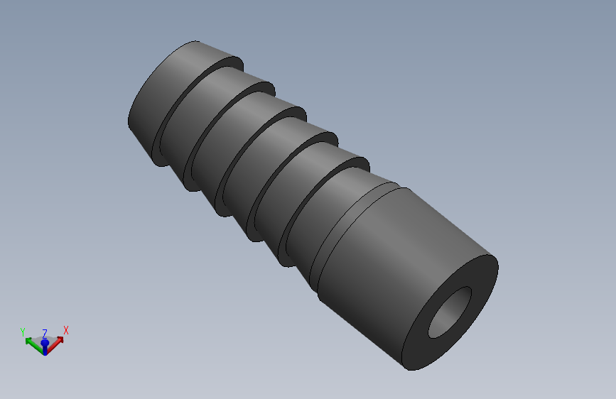 UPVC承插式软管连接头(new)_SOLIDWORKS 2016_模型图纸下载 – 懒石网
