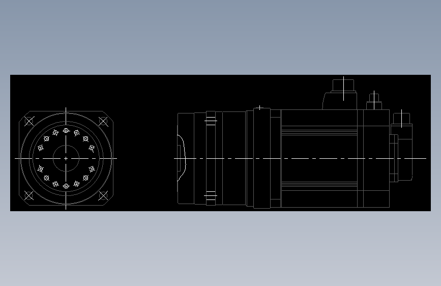 HC-SFS（输入转速2000rpm）法兰型出力（F）带制动器