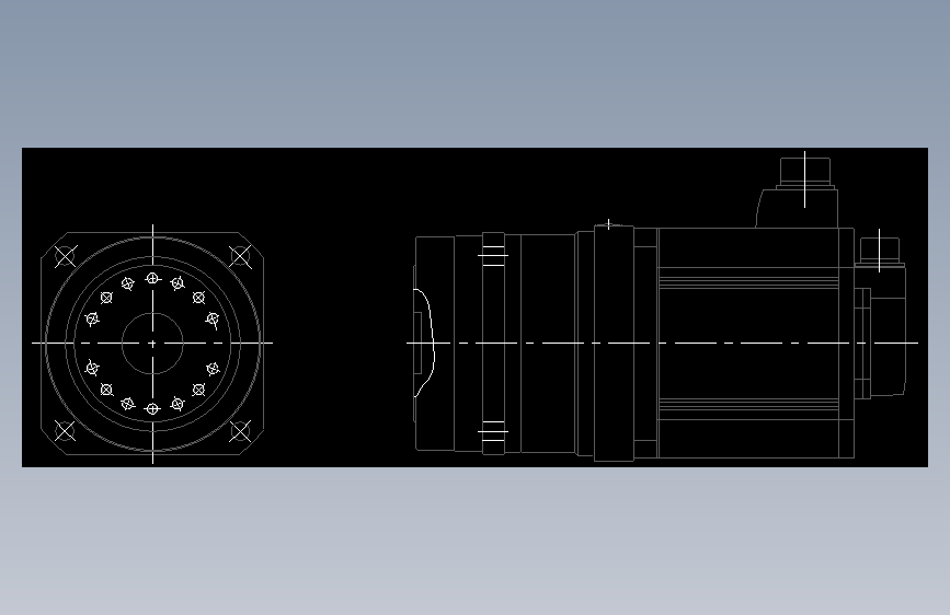 HC-SFS（输入转速2000rpm）法兰型出力（F）无制动器