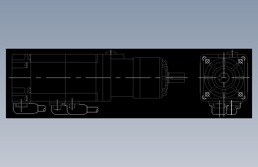 HF-KPHF-MP（输入转速3000rpm）带制动器