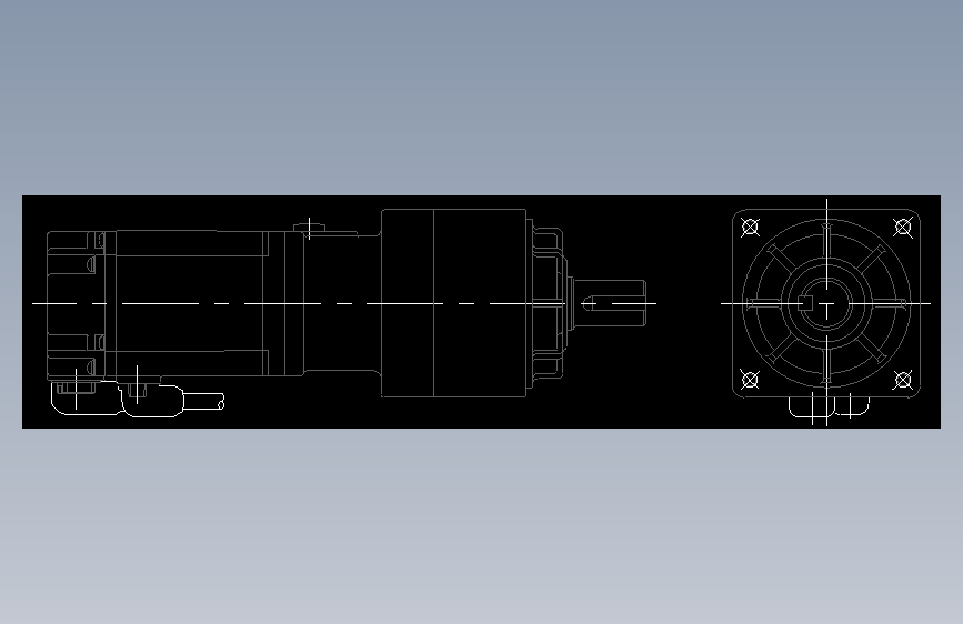 HF-KPHF-MP（输入转速3000rpm）无制动器