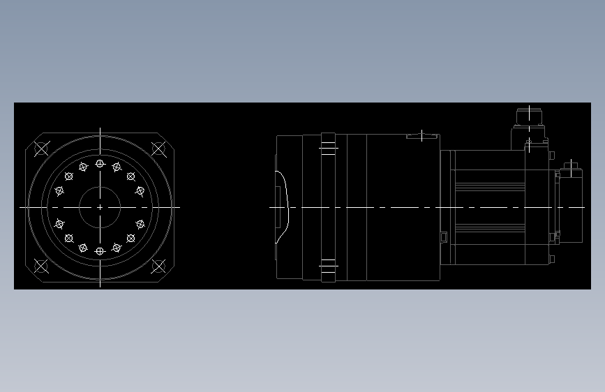 HF-SP（输入转速2000rpm）法兰型出力（F）无制动器