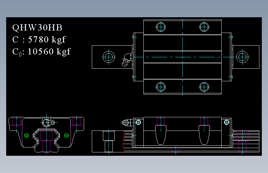 QH series - Quiet Linear Guideway