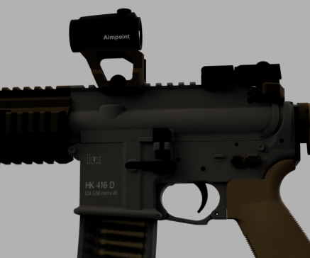 HK416自动步枪