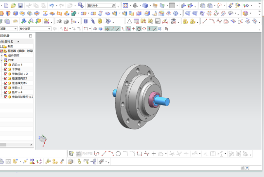 差速器模型与CAD