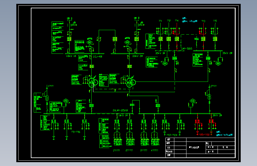 110KV变电站电气部分设计1112910===250