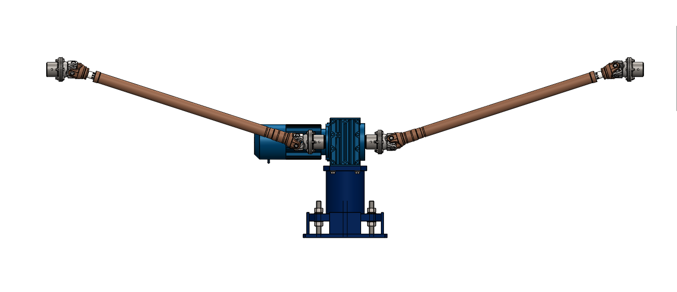 万向节变速器结构3D