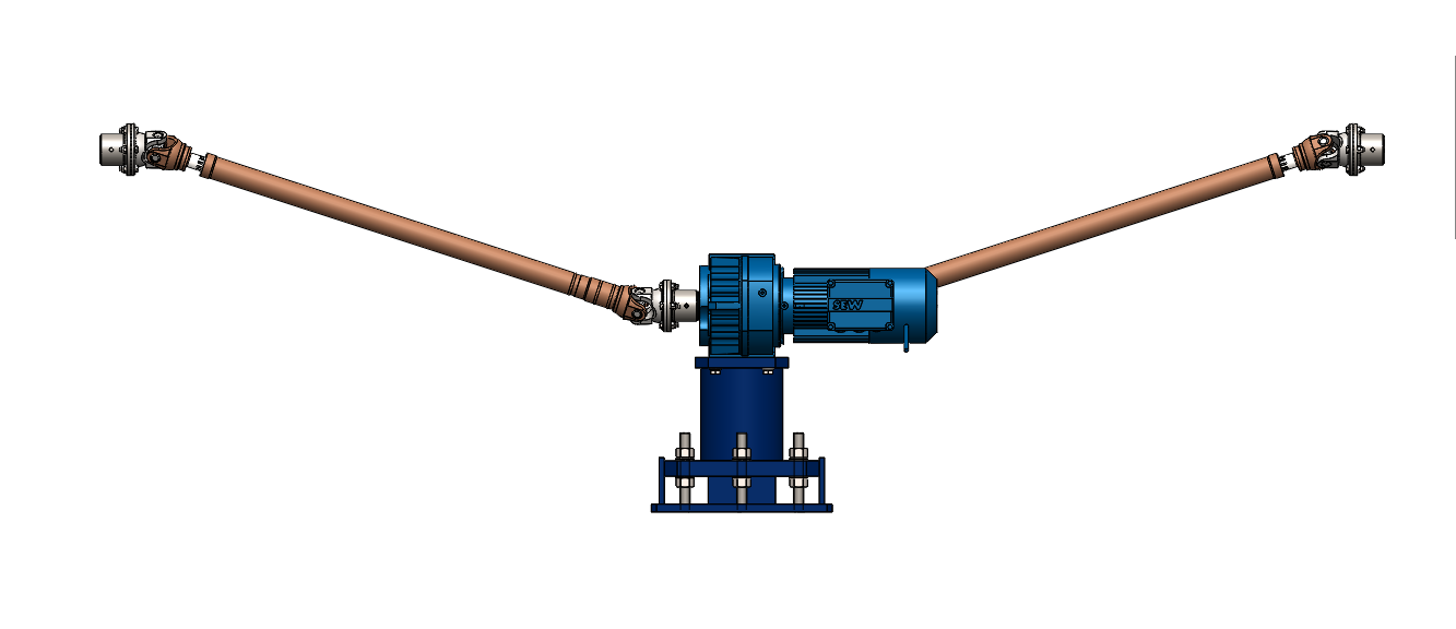 万向节变速器结构3D