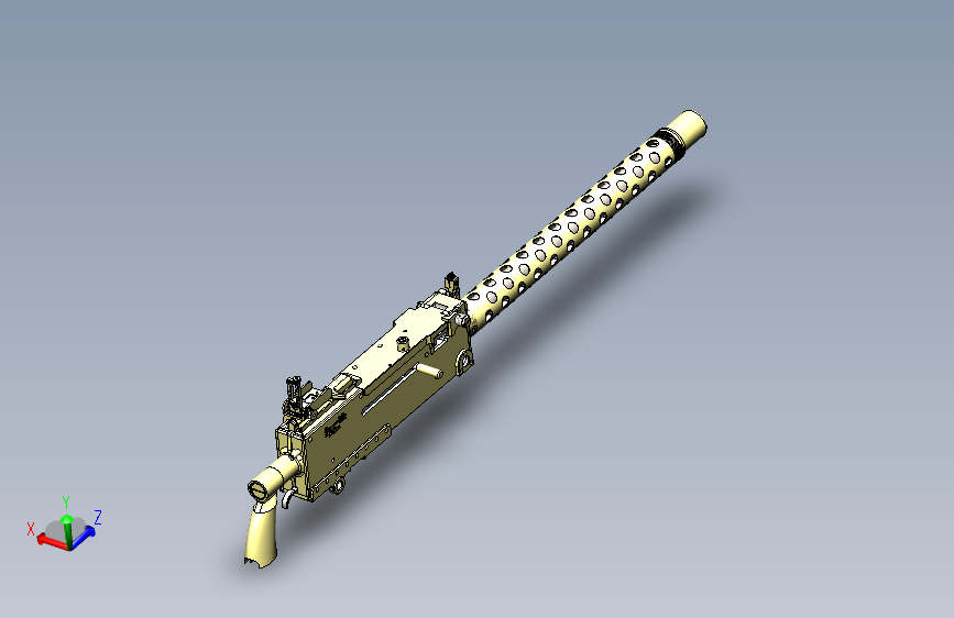 勃朗宁M1919A4式重机枪
