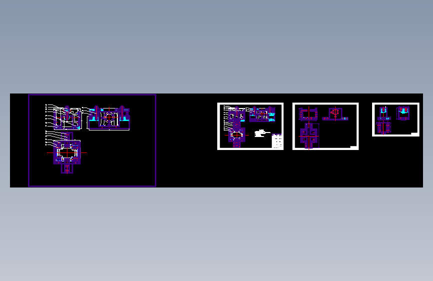蜗杆减速器图-说明书